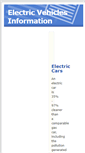 Mobile Screenshot of electricvehiclesusa.com